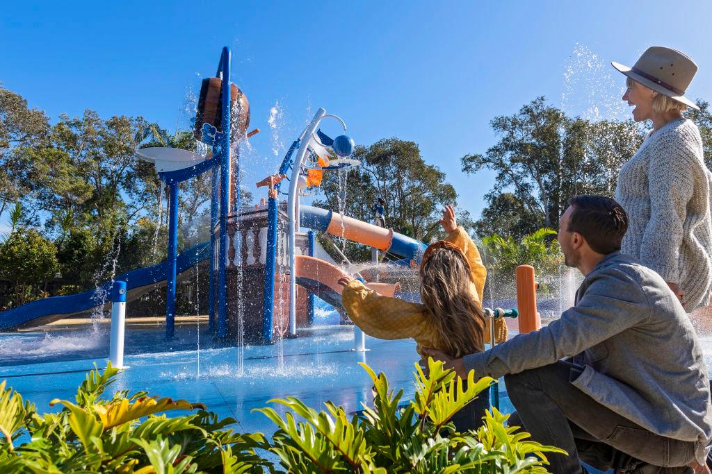 Waterpark at Discovery Parks Byron Bay.