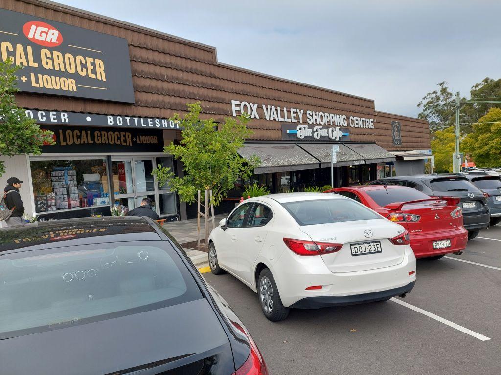 Fox Valley shopping strip