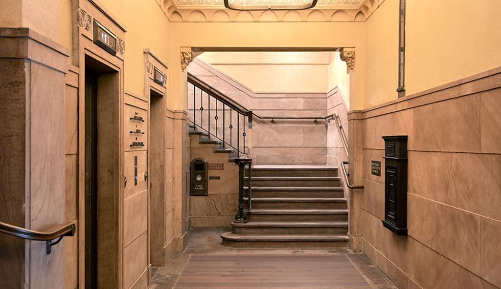 The_lift_lobby_of_the_hotel_is_transporting_in_time_as_well_as_conveyance_to_a_modern_hotel_room._Photo_Sean_Fennessy_cli9qi